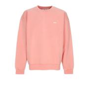 Obey Crewneck Sweatshirt Pigment Shell Pink Pink, Herr