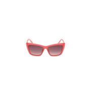 Guess Stiliga solglasögon för kvinnor Pink, Unisex