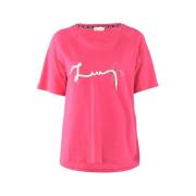 Liu Jo Grundläggande T-shirt Pink, Dam