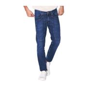 Jeckerson Slim Denim Jeans Mörkblå Bomull Blue, Herr