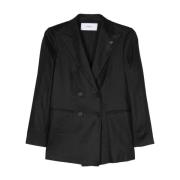 Lardini Svart ytterkläder för kvinnor Ss24 Black, Dam