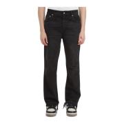 Represent Denim Stepped Hem Jeans Black, Herr