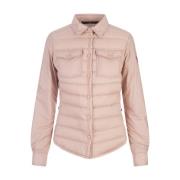 Moncler Rosa Vadderad Jacka Averau Pink, Dam