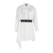 JW Anderson Pre-owned Pre-owned Bomull klnningar White, Dam