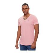 Tommy Jeans T-Shirts Pink, Herr