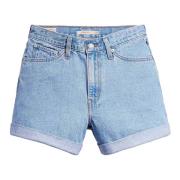 Levi's Vintage Mom Shorts i Blå Blue, Dam