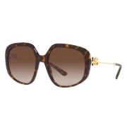 Dolce & Gabbana Oversized Butterfly Sunglasses Dg6141 502/17 Brown, Da...