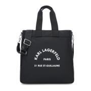 Karl Lagerfeld Mode Shopper Väska Black, Dam