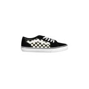 Vans Sportig Lace-Up Sneaker med Kontrastdetaljer Black, Herr