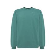 Nike Bomulls sweatshirt med logotyp Green, Herr