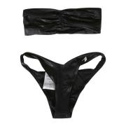The Attico Stiligt Bikini Set för Sommarlek Black, Dam