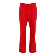 Chloé Pre-owned Pre-owned Polyester nederdelar Red, Dam