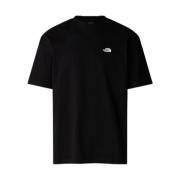 The North Face NSE Patch T-Shirt i svart Black, Herr
