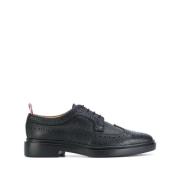 Thom Browne Svarta platta skor för kvinnor Black, Dam
