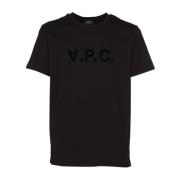 A.p.c. Svart T-shirt och Polo Kollektion Black, Herr