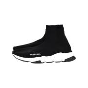 Balenciaga Vintage Pre-owned Polyester sneakers Black, Herr