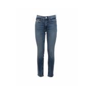 Polo Ralph Lauren Mid Rise Skinny Ankle Jeans Blue, Dam