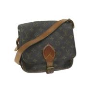 Louis Vuitton Vintage Pre-owned Canvas louis-vuitton-vskor Brown, Dam