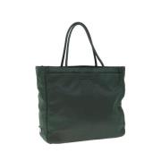 Prada Vintage Pre-owned Nylon prada-vskor Green, Dam