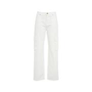 Pinko Vita Jeans Ss24 Damkläder White, Dam