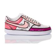 Nike Handgjorda Rosa Sneakers för Kvinnor Multicolor, Dam