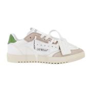 Off White Canvas och Mocka Sneakers White, Herr