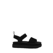 UGG Flat Sandals Black, Dam