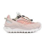 Moncler Rosa & Lila Trailgrip Sneakers Pink, Dam