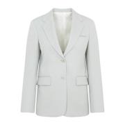 Lanvin Sage Green Wool Blazer Green, Dam