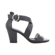 Nerogiardini Högklackade sandaler för kvinnor Black, Dam