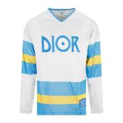Dior Multifärgad Topplagg Aw23 Långärmad T-shirt Multicolor, Herr