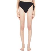 Ziah Asymmetrisk Slips Bikini Botten Black, Dam