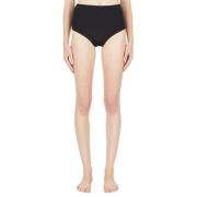 Ziah Retro High Waist Bikini Bottoms Black, Dam