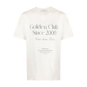 Golden Goose Vita T-shirts & Polos för män White, Herr