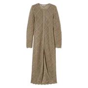 Twinset Knitted Dresses Beige, Dam