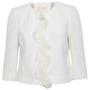 Giambattista Valli Pre-owned Pre-owned Tyg ytterklder White, Dam