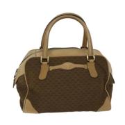 Gucci Vintage Pre-owned Canvas gucci-vskor Brown, Dam