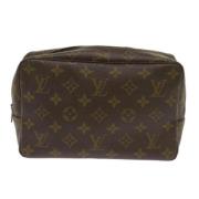 Louis Vuitton Vintage Pre-owned Canvas kuvertvskor Brown, Dam