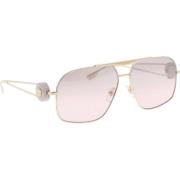 Versace Stiliga solglasögon för kvinnor Yellow, Dam