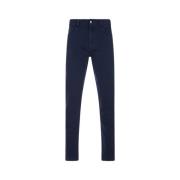 Ermenegildo Zegna Blå Roccia Jeans Slim Fit Blue, Herr