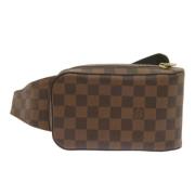 Louis Vuitton Vintage Pre-owned Canvas axelremsvskor Brown, Unisex