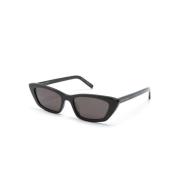 Saint Laurent SL 277 009 Sunglasses Black, Dam