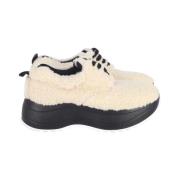 Celine Vintage Pre-owned Ylle sneakers Beige, Dam