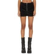 Capasa Milano Sammet Spänne Shorts Black, Dam