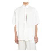 Louis Gabriel Nouchi Vit Buttondown Skjorta med Sidoslitsar White, Her...