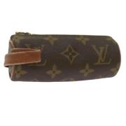 Louis Vuitton Vintage Pre-owned Canvas kuvertvskor Brown, Dam