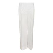 P.a.r.o.s.h. Vita Byxor Elegant Stil White, Dam