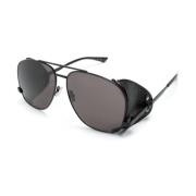 Saint Laurent SL 653 Leon Leather Spoiler 002 Sunglasses Black, Herr