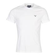 Barbour Essentiell Sport T-shirt White, Herr