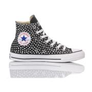 Converse Handgjorda Svarta Sneakers för Kvinnor Black, Dam